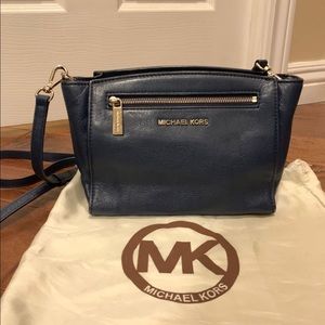 Michael Kors Navy Blue Crossbody Bag